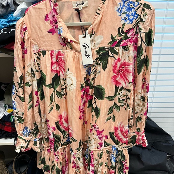 NWT Garrie B short floral dress from revolve - Picture 2 of 5